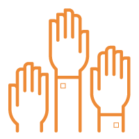 Hands Raised